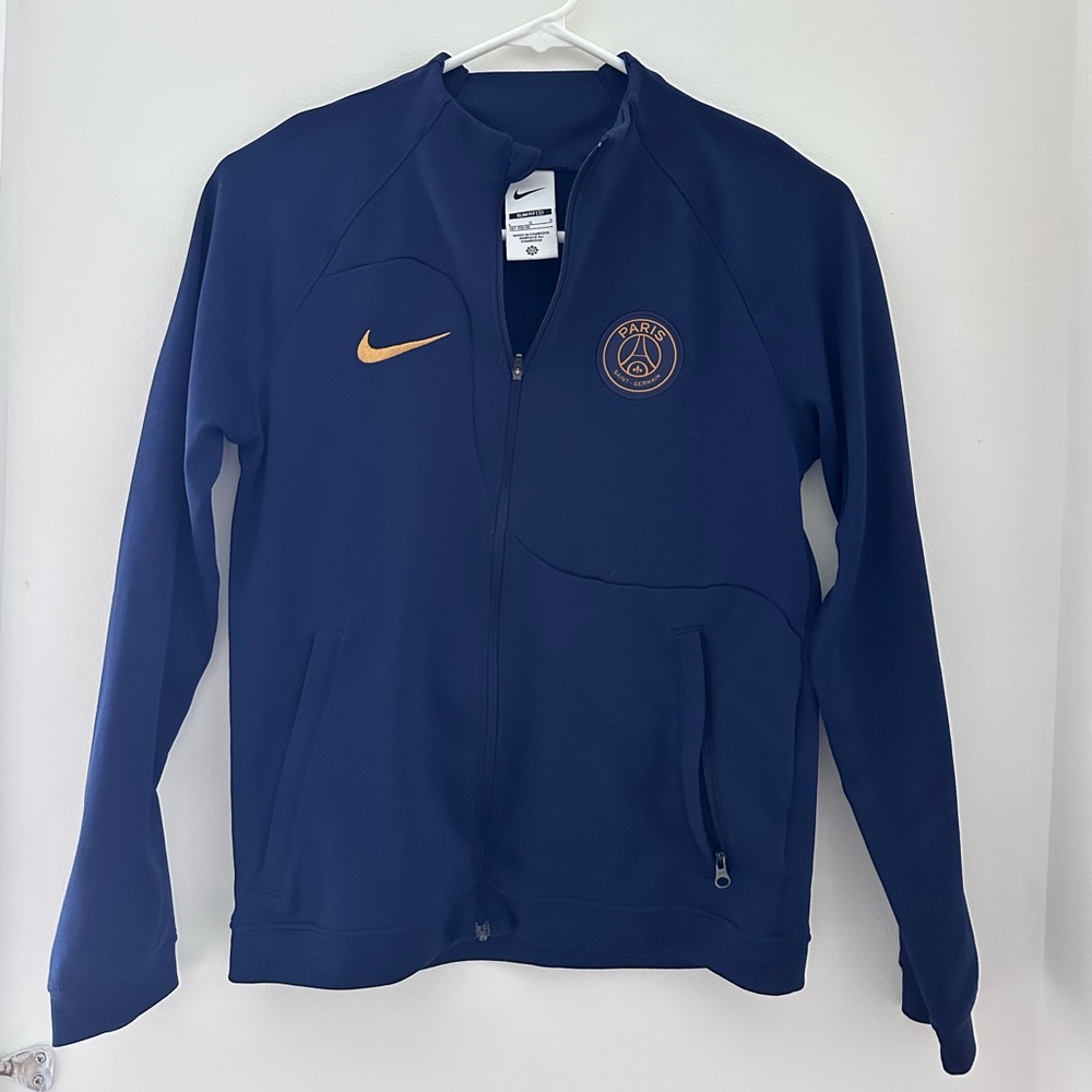 Nike PSG Zip-Up Jacket (Size Large kids)